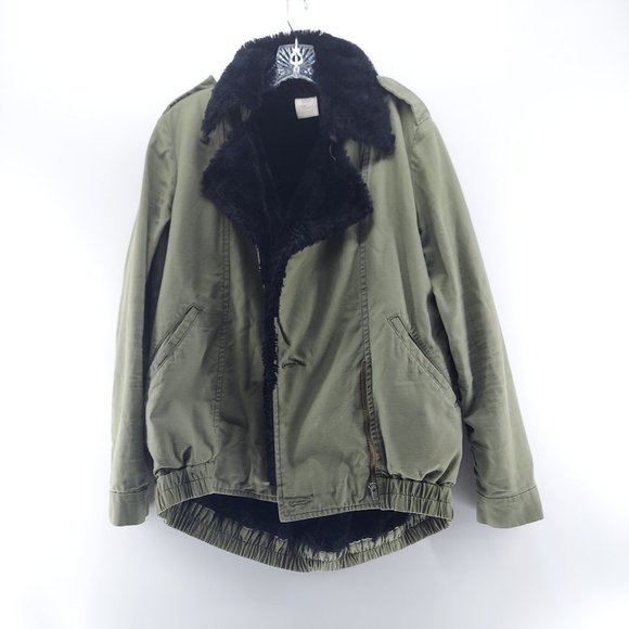 AR SRPLS Cotton Parka faux Fur Trim large - Picture 1 of 13